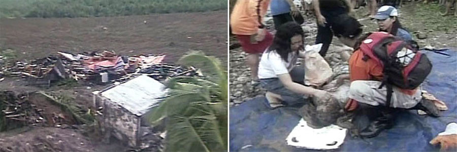 Filipini: klizište u kojem je poginulo na stotine ljudi a 1500 je žive zemlja progutala.