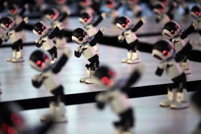 Ovaj humanoidni robot visok 34 centimetra prepoznaje preko 200 japanskih izraza, može da hoda, pleše, udara loptu..
