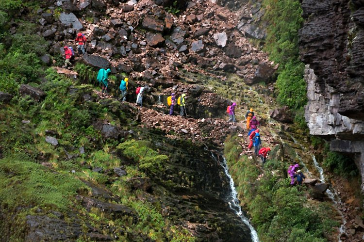 Nekad nepristupačna planina Roraima, koja se nalazi na granici između Venecuele i Brazila, danas privlači na hiljade šetača i planinara da se upuste u šestodnevnu avanturu do ove misteriozne planine...