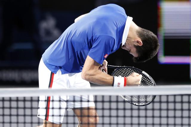 Prvi teniser svijeta Novak Đoković odbranio je trofej na masters turniru u Parizu