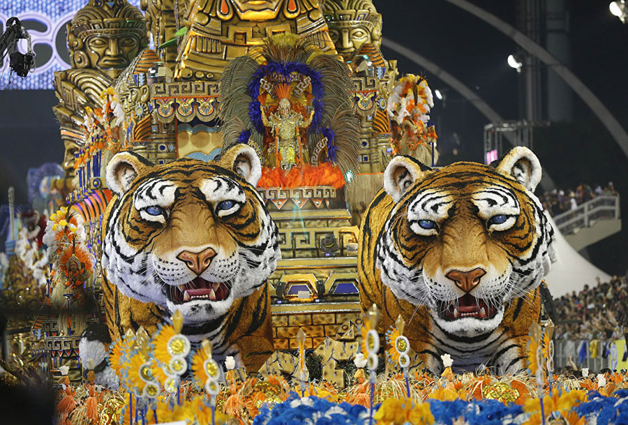 Ekstravagancija brazilskog karnevala (Foto: rs.sputniknews.com, Andre Penner)
