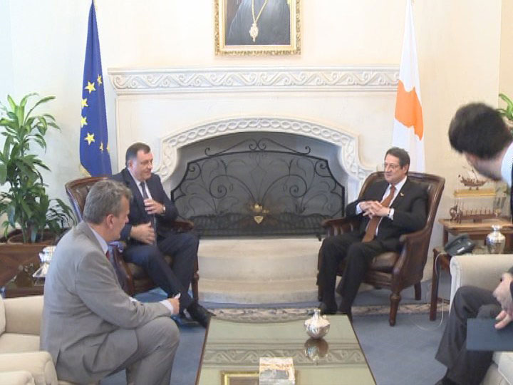 Predsjednik Dodik u posjeti Kipru
