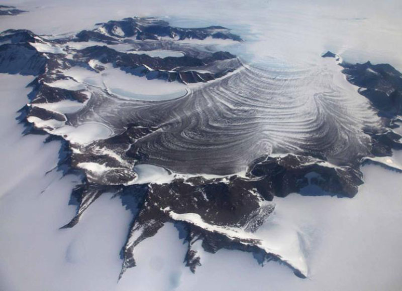 Pejsaž na Antarktiku: Skoro realna slika zvijezde (Foto:.telegraph.co.uk)