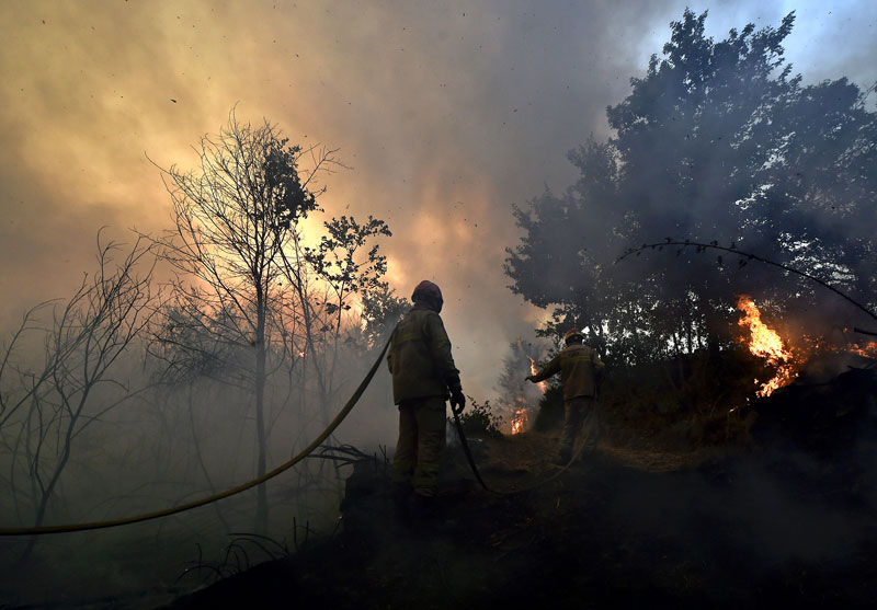 Vila Nova, Portugal - požar (Foto: EPA / NUNO ANDRE FERREIRA)