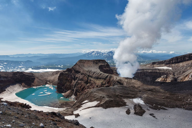 Kamčatka-vulkan Goreli          (Foto:sputniknews)