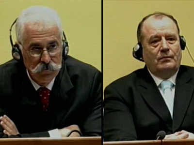 Stojan Župljanin i Mićo Stanišić - Foto: RTRS