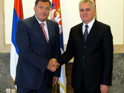 Dodik, Nikolić - Foto: arhiv