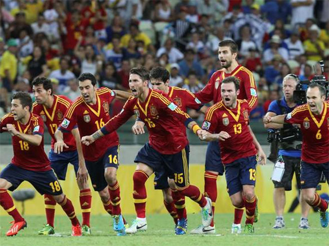 Reprezentacija Španije - Foto: Beta/AP