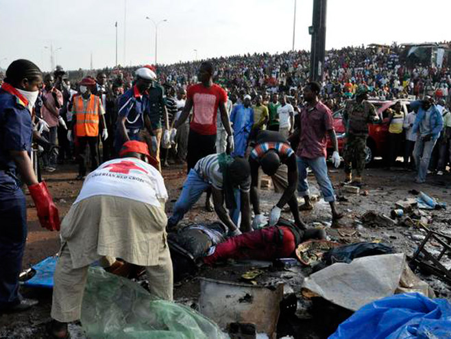 Eksplozija u Abudži, Nigerija - Foto: AP
