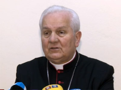 Biskup Franjo Komarica - Foto: RTRS