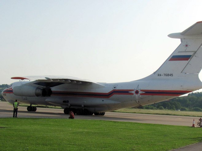 Ruski avion sa humanitarnom pomoći (arhiva) - Foto: RTRS