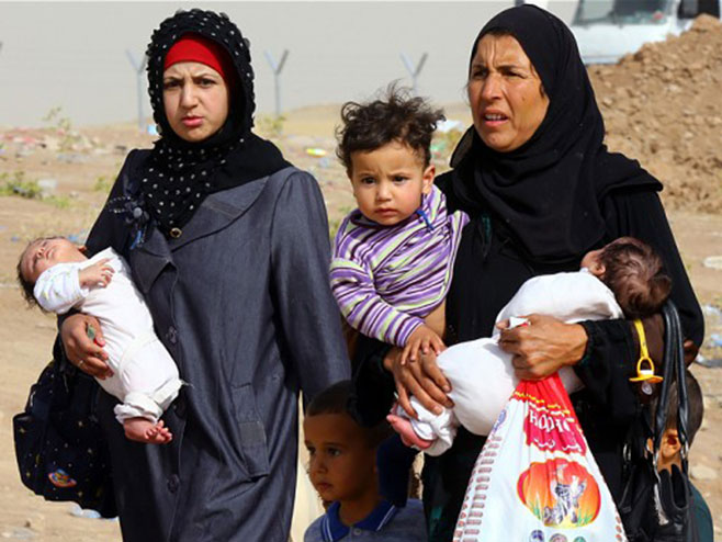 Irak: Izbjeglice iz Mosula - Foto: AP