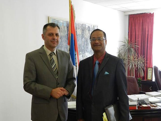 Igor Radojičić sa ambasadorom Indije - Foto: Facebook