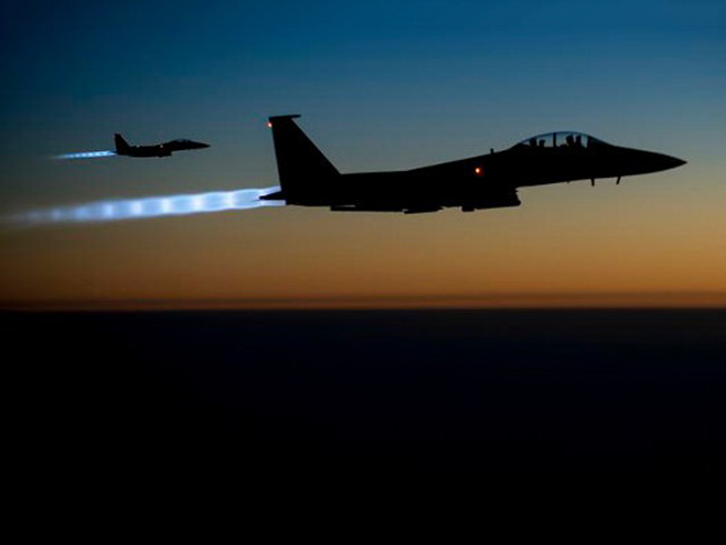Američke letjelice na putu ka Islamskoj državi u Siriji - Foto: AP