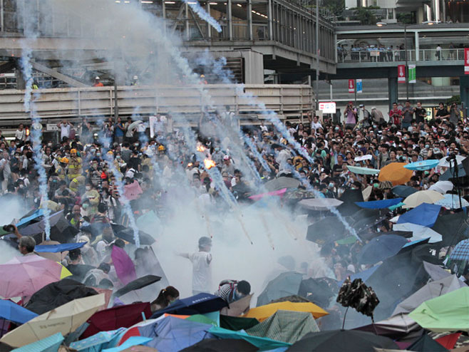 Protesti u Hong Kongu - Foto: TANЈUG