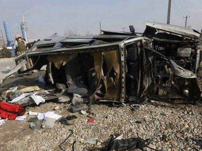 Kabul: Napad na konvoj britanske Ambasade - Foto: REUTERS