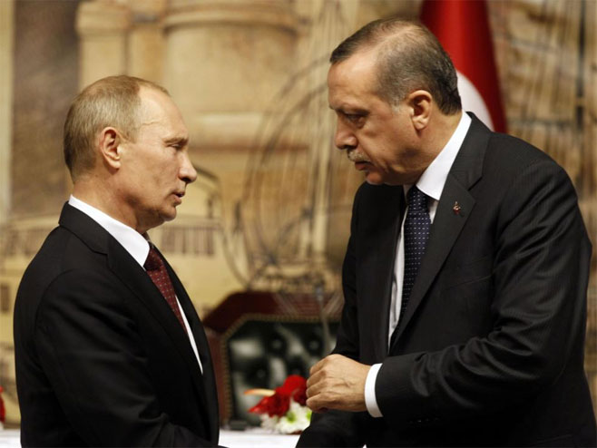 Vladimir Putin i Redžep Tajip Erdogan - Foto: REUTERS