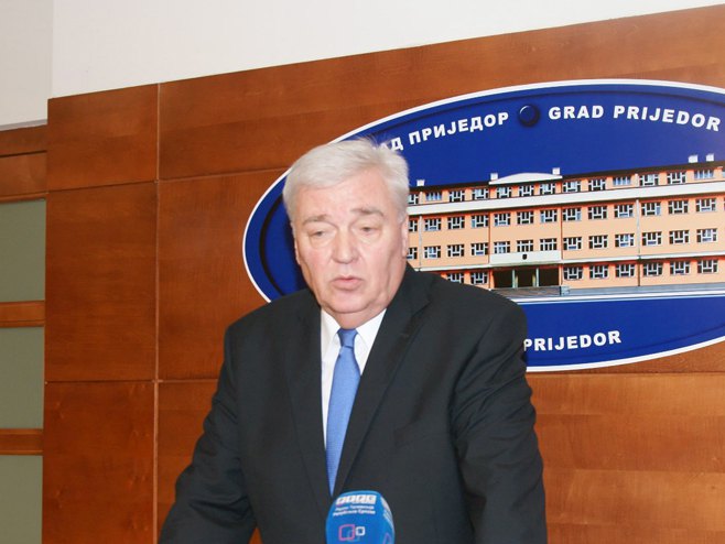 Marko Pavić, gradonačelnik Prijedora - Foto: SRNA