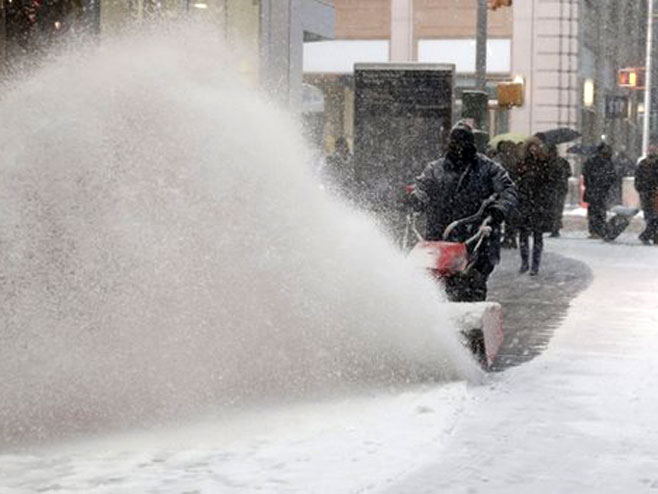 Njujork, snježno nevrijeme - Foto: AP