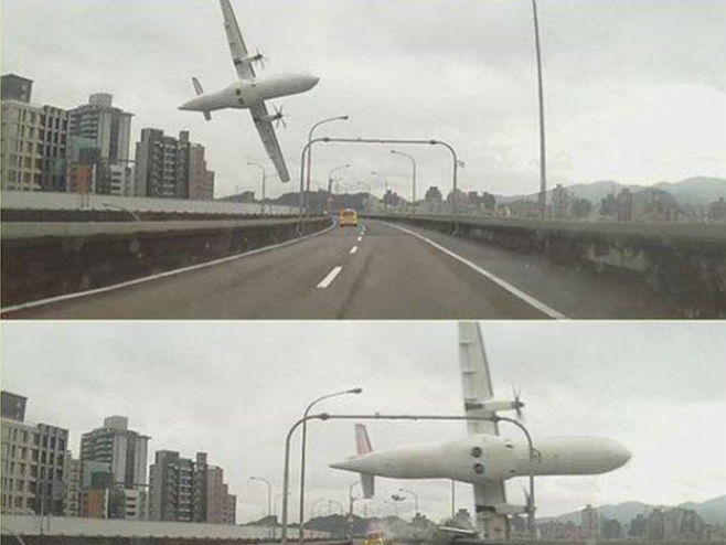 Srušio se avion "TransAzija" (photo: Twitter) - 