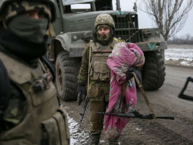 Ukrajinska vojska kod Debaljceva - Foto: REUTERS