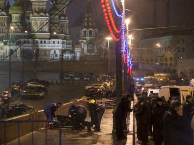 Moskva: Ubijen Boris Nemcov - Foto: AP