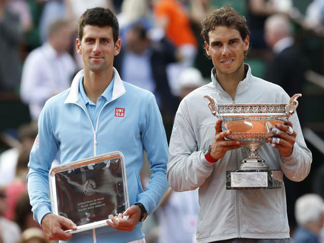 Đoković, Nadal - Foto: Beta/AP