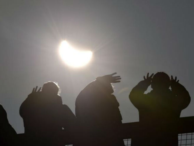 Pomračenje Sunca - Foto: TANЈUG