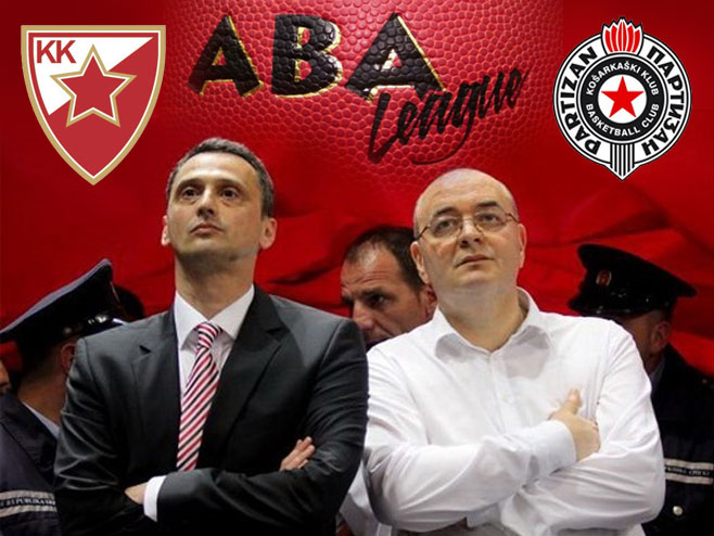 ABA liga: Crvena zvezda (Radonjić) - Partizan (Vujošević) - Foto: ilustracija