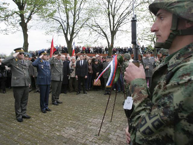 Obilježena 70. godišnjica "Sremskog fronta" - Foto: TANЈUG