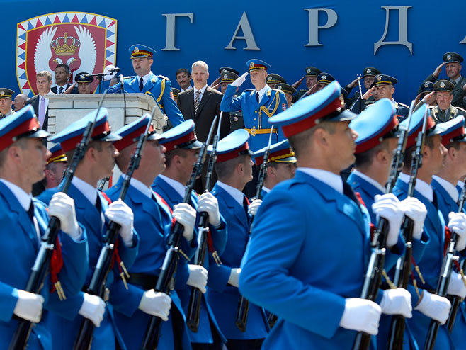 Pripadnici garde Vojske Srbije - Foto: TANЈUG