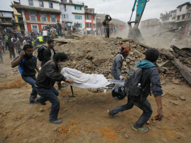 Zemljotres u Nepalu - Foto: AP
