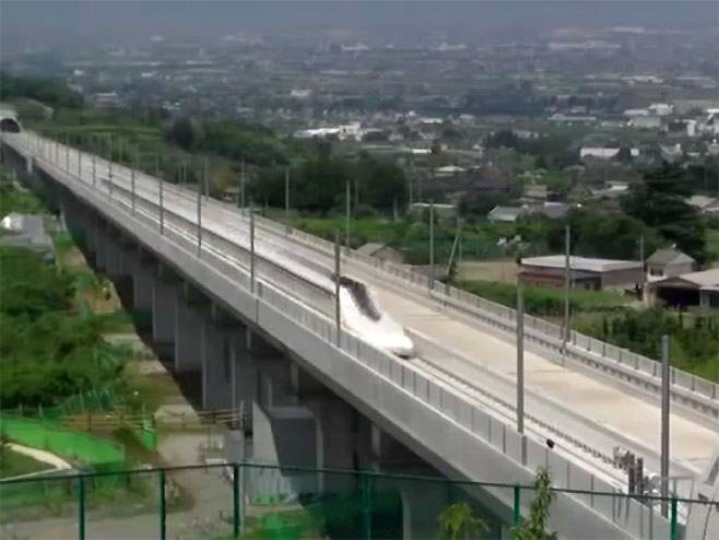 Јapanski "maglev" najbrži voz na svijetu - Foto: Screenshot/YouTube