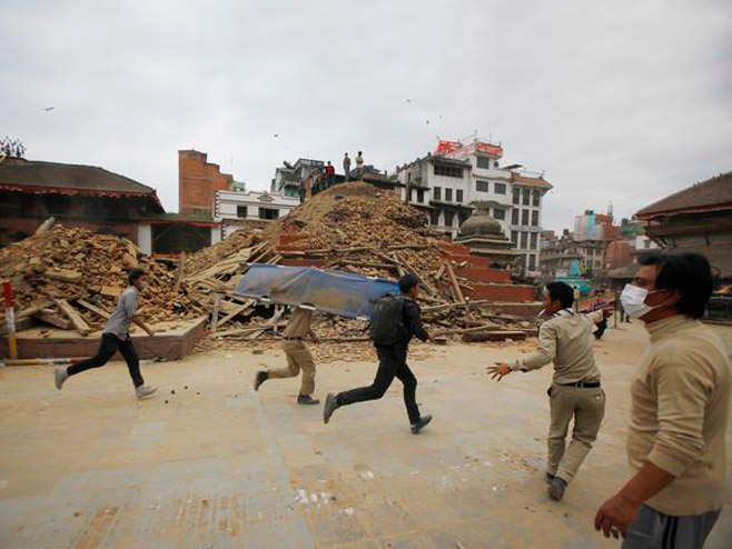 Nepal - posljedice zemljotresa - Foto: AP