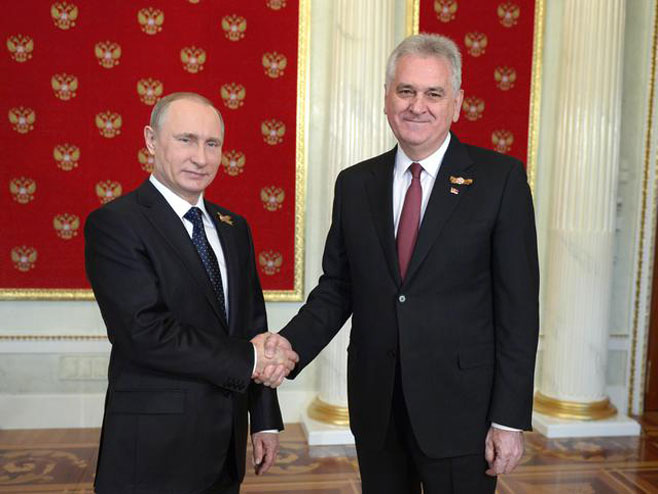 Putin i Nikolić - Foto: Beta/AP
