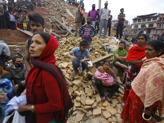 Zemljotres u Nepalu - Foto: AP