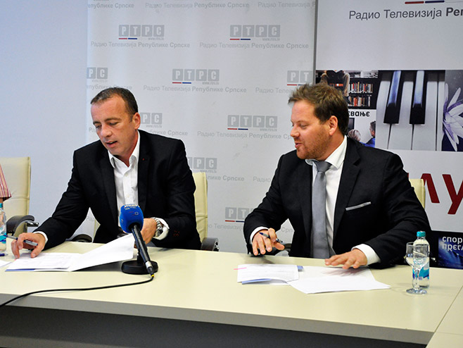 Potpisan Ugovor o nastavku saradnje između RTRS i Eutelsata - Foto: RTRS