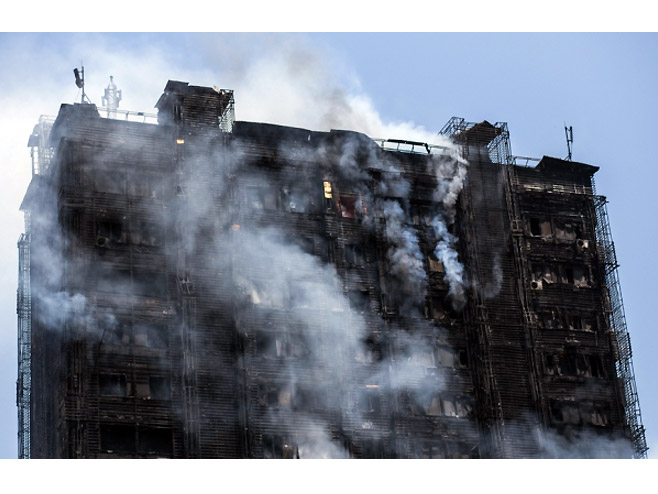 Požar u Bakuu - Foto: AP