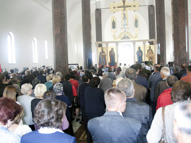 Andrićgrad - liturgija - Foto: SRNA