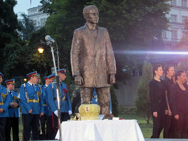Spomenik Gavrilu Principu u Beogradu - Foto: SRNA