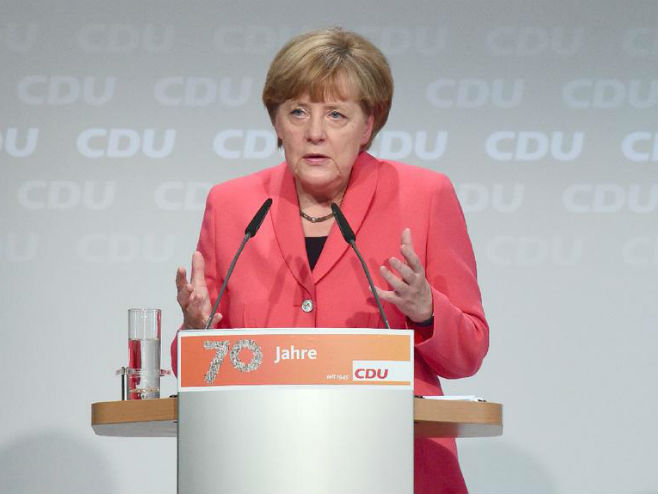 Angela Merkel (photo: Twitter @IrishTimes) - 
