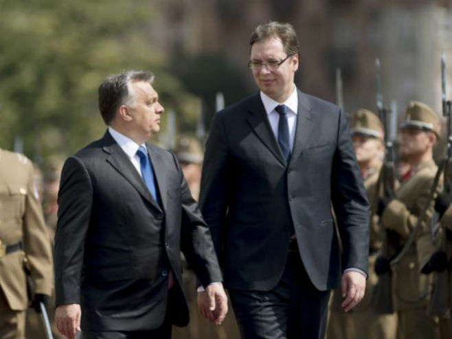 Vučić i Viktor Orban - Foto: AP