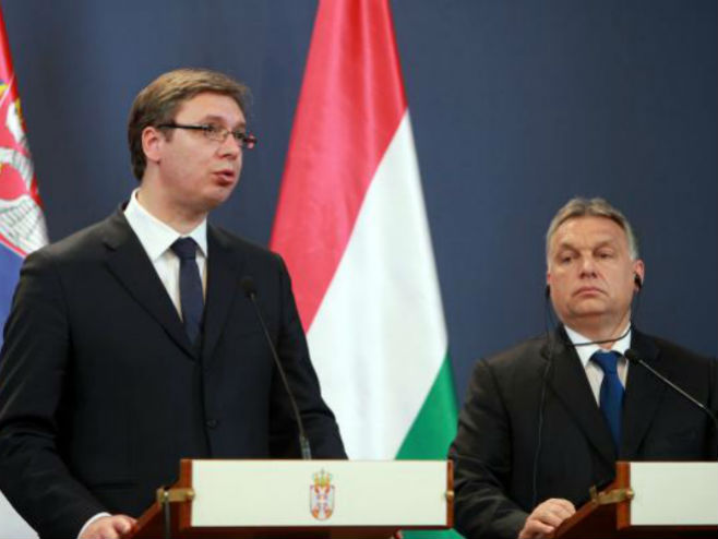 Vučić i Viktor Orban (foto: Vlada Republike Srbije/Slobodan Miljković) - 