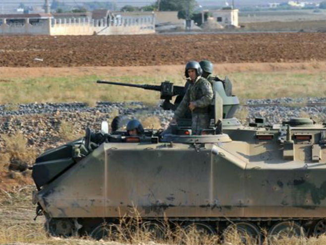 Turska vojska na granici sa Sirijom - Foto: AFP