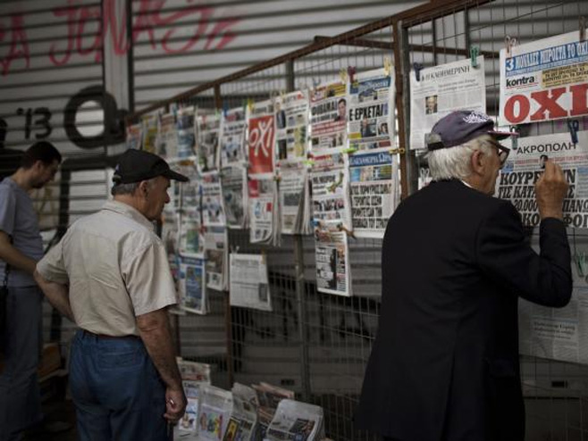 Kriza u Grčkoj - Foto: TANЈUG