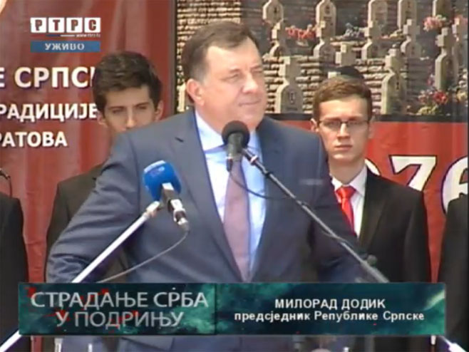 Bratunac - Milorad Dodik, predsjednik Republike Srpske - 