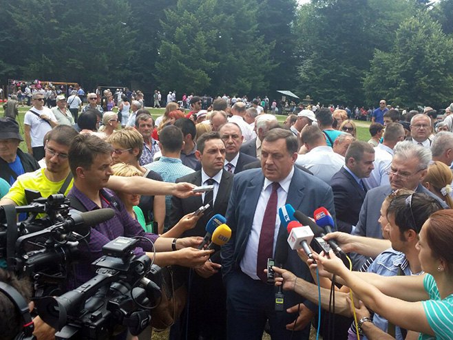 Milorad Dodik na Mrakovici - Foto: RTRS