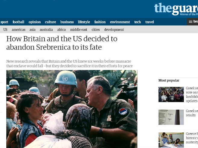 Gardijan o događajima u Srebrenici - Foto: Screenshot
