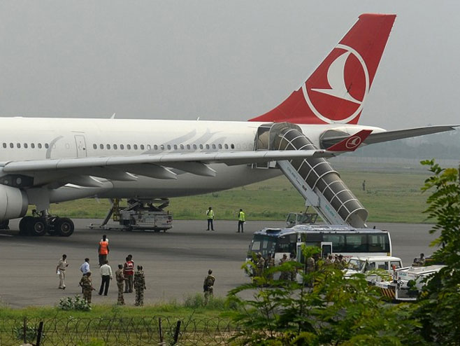 Turski avion prinudno sletio u Nju Delhi zbog prijetnje bombom - Foto: AFP
