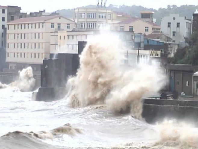 Kina na udaru tajfuna (arhiv) - Foto: Screenshot